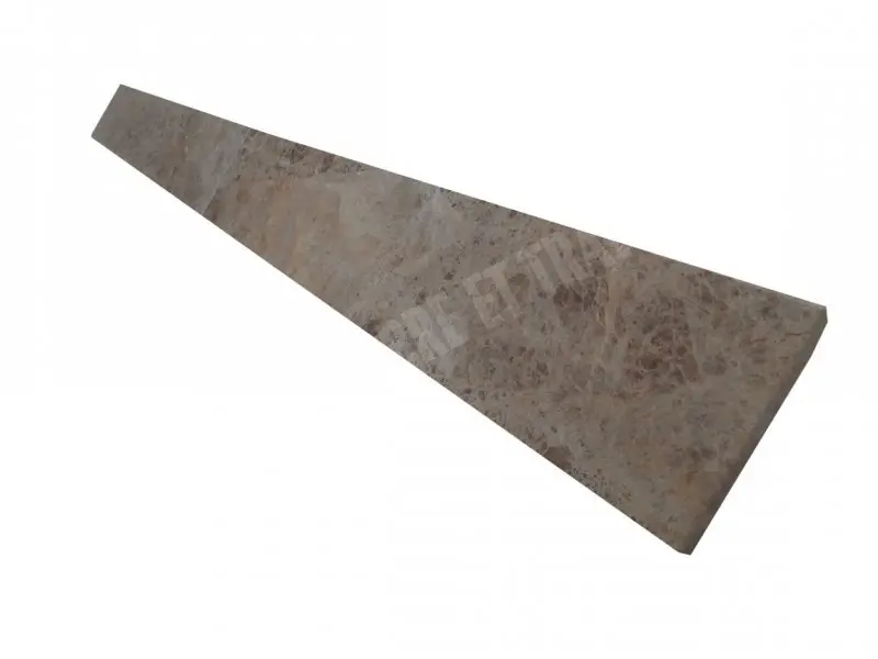 Marbre Marron Empérador Plinthes  Polie 40,6x8x1,2cm 4 € HT - piéce - 04.webp