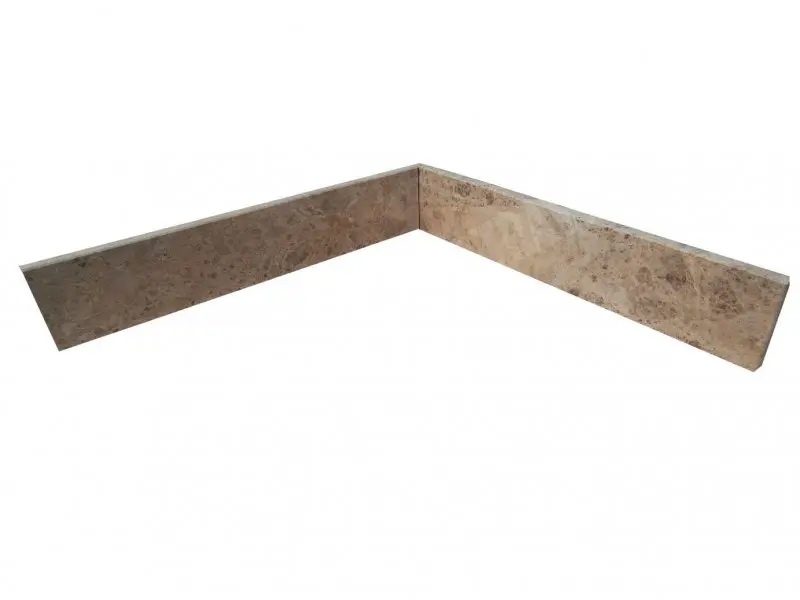 Marbre Marron Empérador Plinthes  Polie 40,6x8x1,2cm 4 € HT - piéce - 03.webp