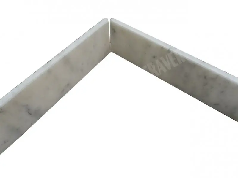 Marbre Blanc Plinthes  40,6x8x1,2 cm Adoucie 4 € HT - piece - 04.webp