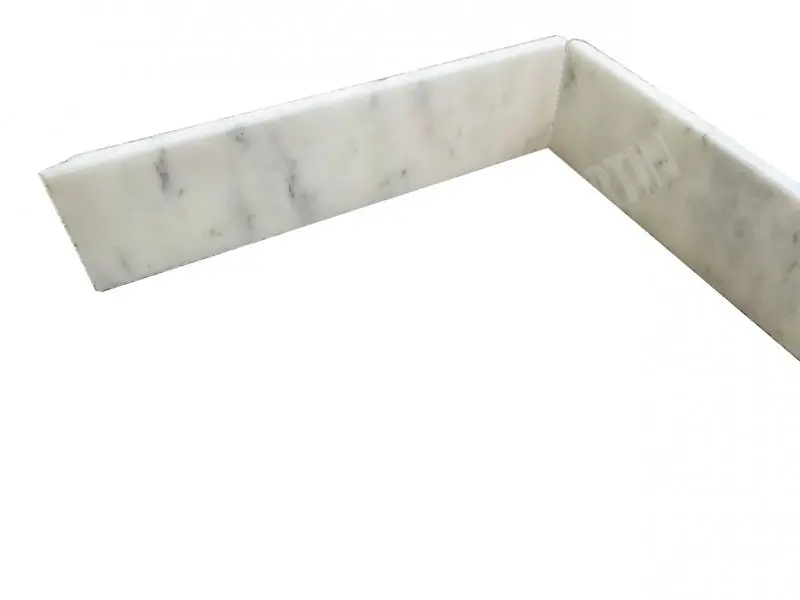 Marbre Blanc Plinthes  40,6x8x1,2 cm Adoucie 4 € HT - piece - 02.webp