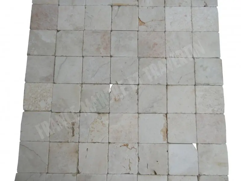 Marbre Beige Rose 10x10x1 cm Rustique Antique 29 € HT - m² - 03.webp
