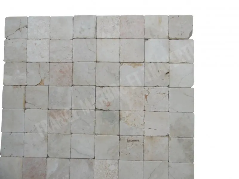 Marbre Beige Rose 10x10x1 cm Rustique Antique 29 € HT - m² - 02.webp