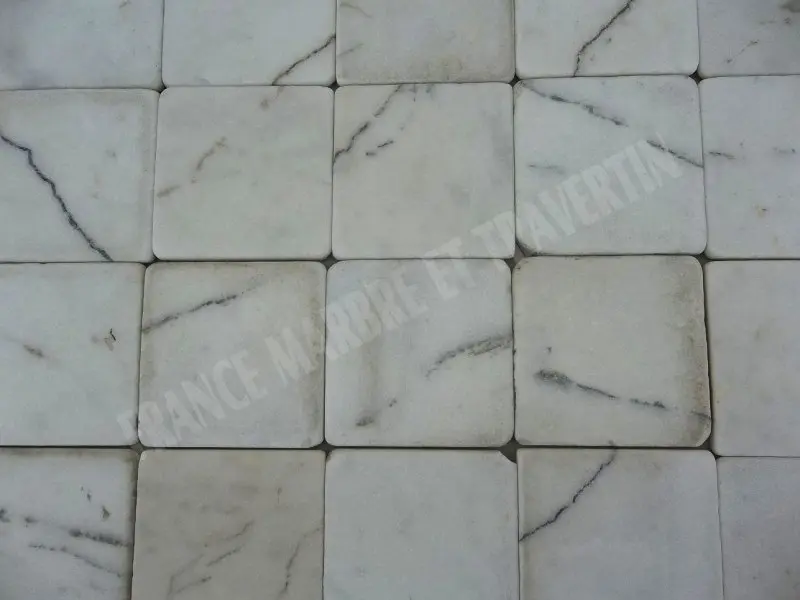 Marbre Blanc Neywork 10x10x1 cm Antique Rustique 29 € HT - m² - 04.webp