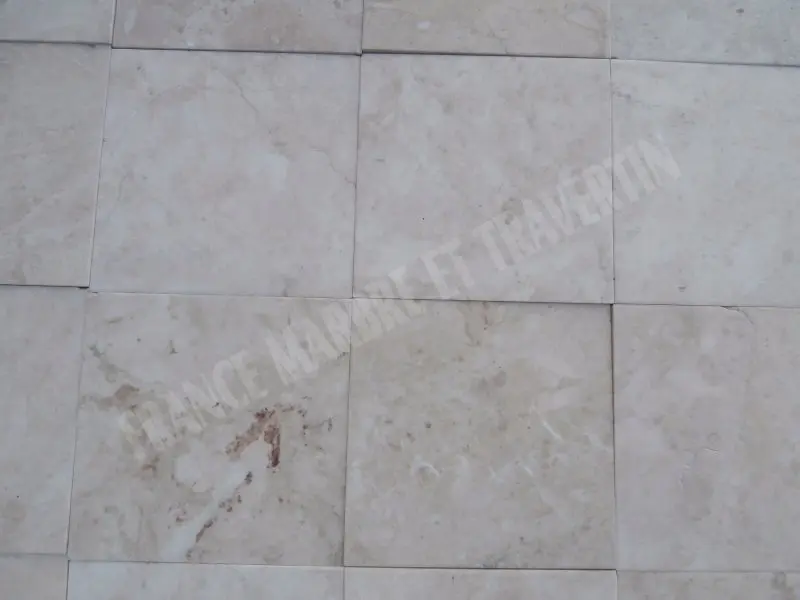 Marbre Beige Marfil Cappuccino Adoucie 20,3x20,3x1 cm Rustique 29 € HT - m² - 01.webp