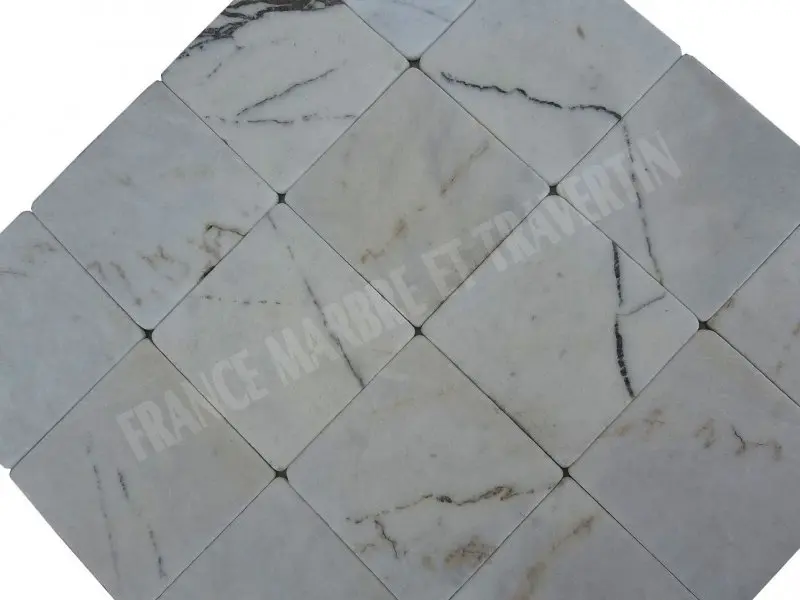 Marbre Blanc Neywork 20x20x1 cm Antique Rustique 29 € HT - m² - 03.webp