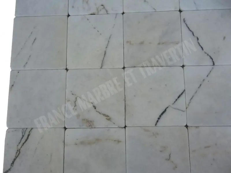 Marbre Blanc Neywork 20x20x1 cm Antique Rustique 29 € HT - m² - 02.webp