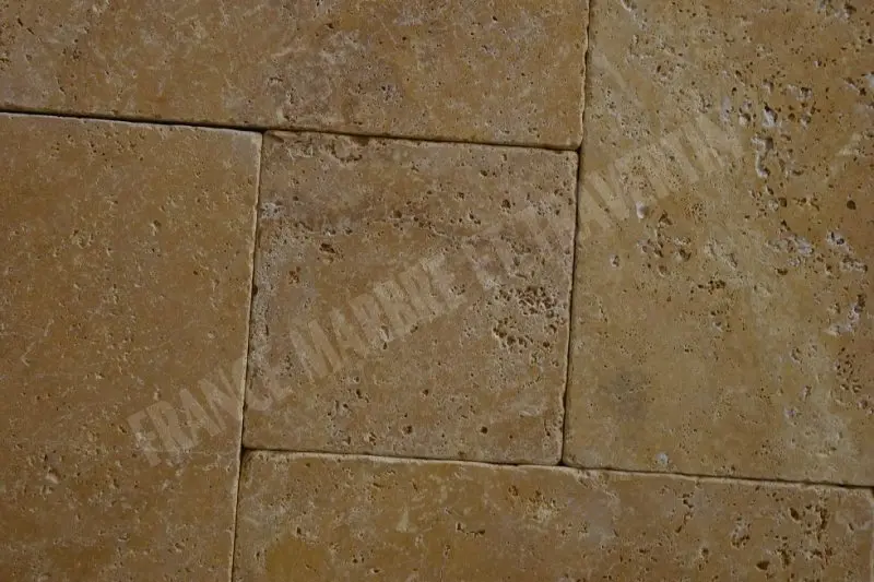 Travertin Jaune Opus Romain Antique 3 cm 1'er Choix 49€HT-m²- 04.webp