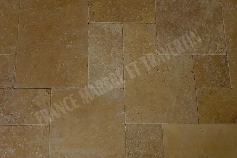 Travertin Jaune Opus Romain Antique 3 cm 1'er Choix 49€HT-m²- 05.webp