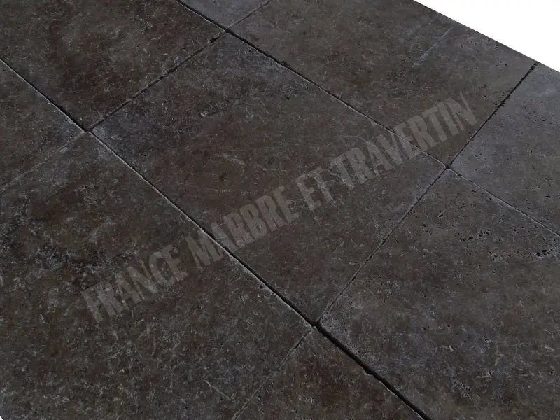 Travertin Noce Marron 40,6x61x1,2 cm Antique 1'er Choix 42 € HT - m² - 04.webp