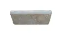 Travertin Noce Bordure 43x18 cm Arrondi 