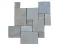 Travertin Beige Mosaïque Modèle Big Opus Romain 