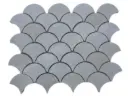 Travertin Beige Arabesque & Motif Mosaïque 31x25 cm 
