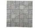 Travertin Beige Mosaïque Modelé Nice 