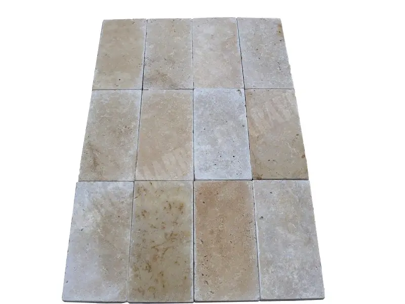 Travertin Beige Clair 20x40 cm 