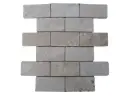 Travertin Beige Mosaïque 4,8x10 cm 