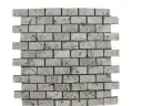 Travertin Beige Mosaïque 2,3x4,8 cm 