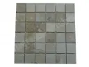 Travertin Beige Mosaïque Rebouché 4,8x4,8 cm 