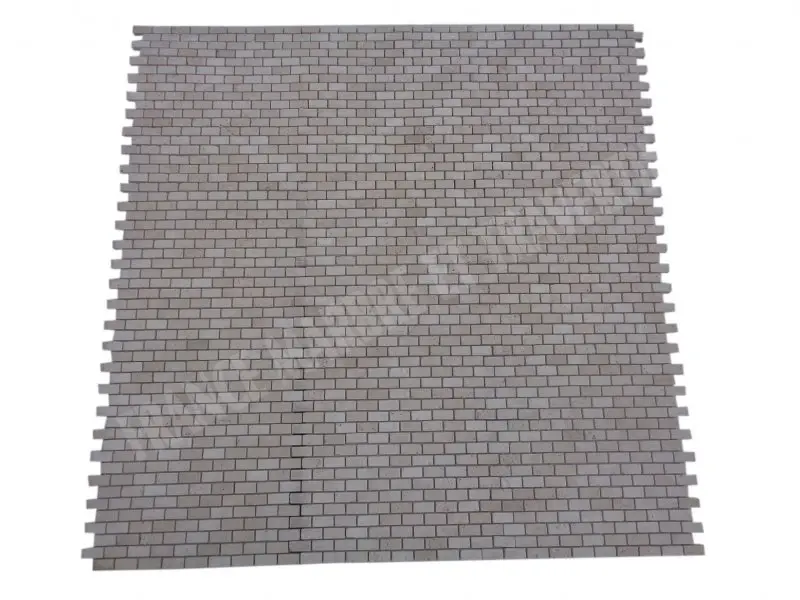 Travertin Beige Clair Mosaïque 1,5x2,3 cm 