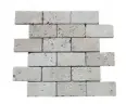 Travertin Beige Clair Mosaïque 4,8x10 cm 