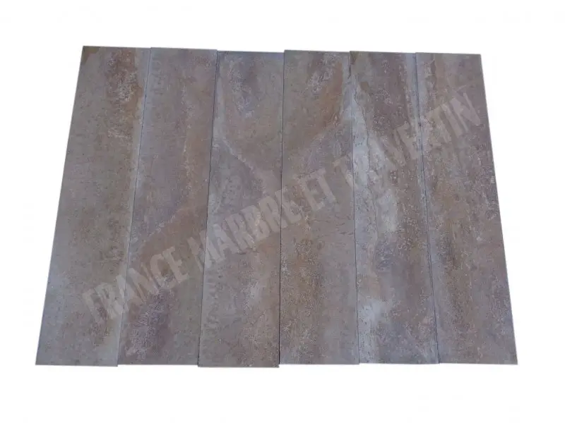 Travertin Walnut Noisette 20x80 cm 