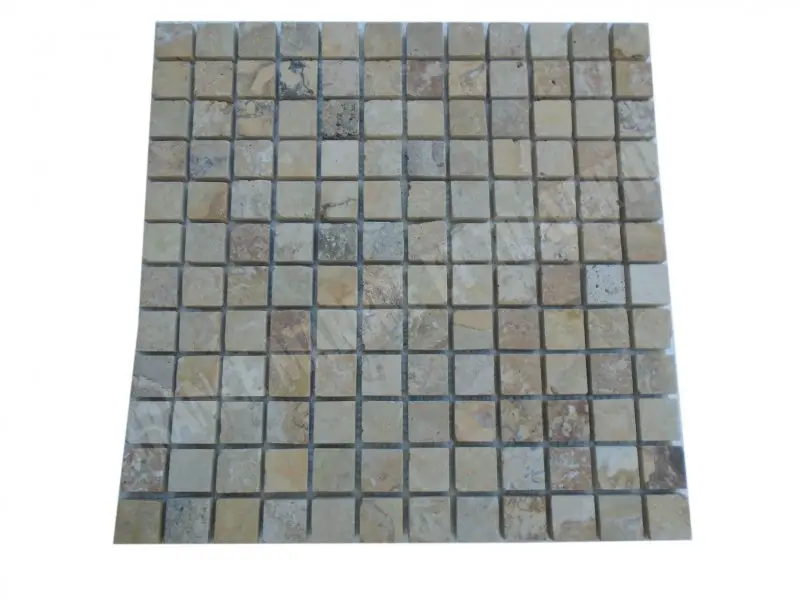 Travertin Scabas Mosaïque 2,3x2,3 cm 
