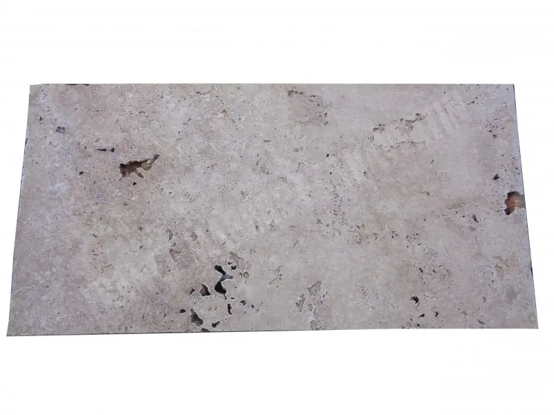 Travertin Beige Nuancé Margelle de Piscine