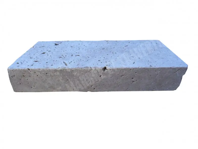 Travertin Beige Nuancé Margelle de Piscine