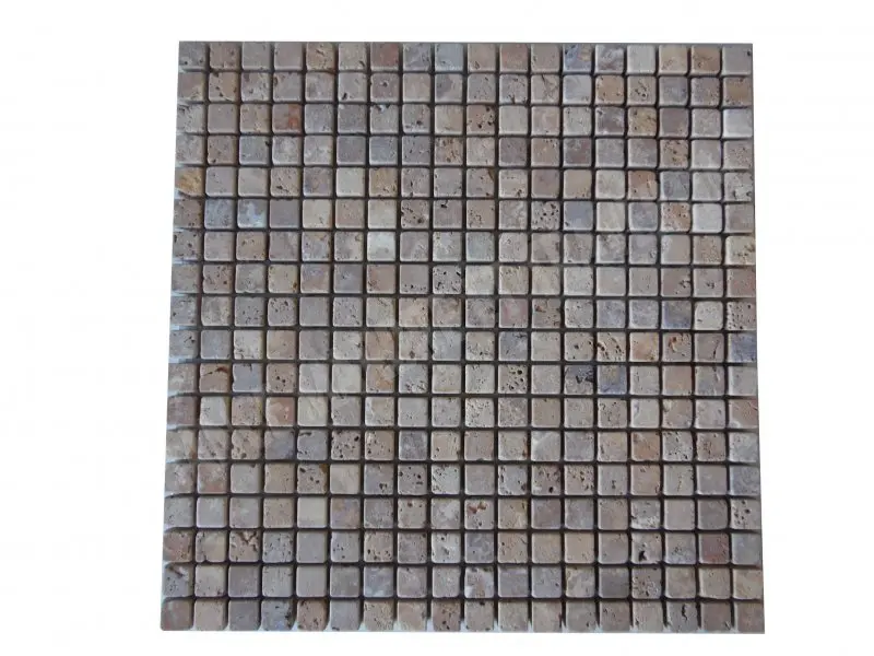 Travertin Jaune Mosaïque 1,5x1,5 cm 