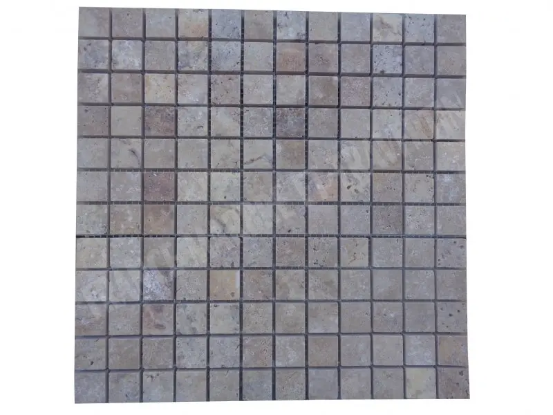 Travertin Scabas Mosaïque 2,3x2,3 cm  