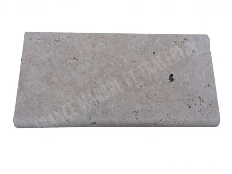 Travertin Beige Nuancé Margelle de Piscine