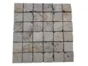 Travertin Jaune Mosaïque 4,8x4,8 cm 