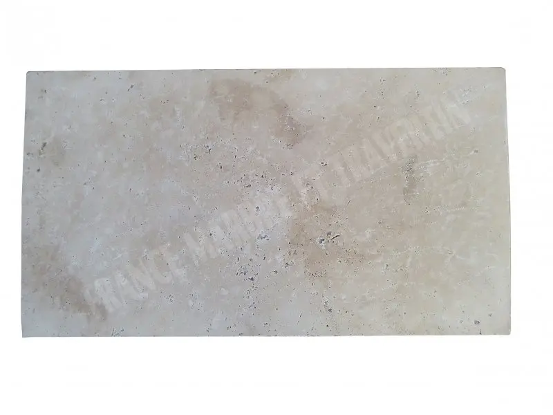 Travertin Beige Nuancé Margelle de Piscine