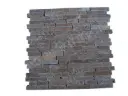 Travertin Noce Mosaïque 1,5 cm Modèle Bâtonnet 