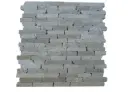 Travertin Beige - Noce Mosaïque 1,5 cm Modèle Bâtonnet 
