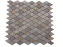 Travertin Multicolore Mosaique Modèle Petit Losange 