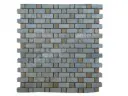 Travertin Silver - Jaune Mosaïque Modèle Bordeaux 