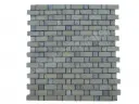 Travertin Beige - Silver Mosaïque Modèle Bordeaux 
