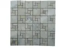 Travertin Silver - Beige Mosaïque Modèle Nice  