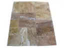 Travertin Valencia Jaune Scabas Opus Romain 