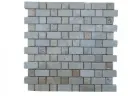 Travertin Beige - Jaune Mosaïque Modèle Bordeaux 