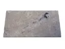 Travertin Silver Margelle de Piscine Bord Arrondi 30,5x61 cm
