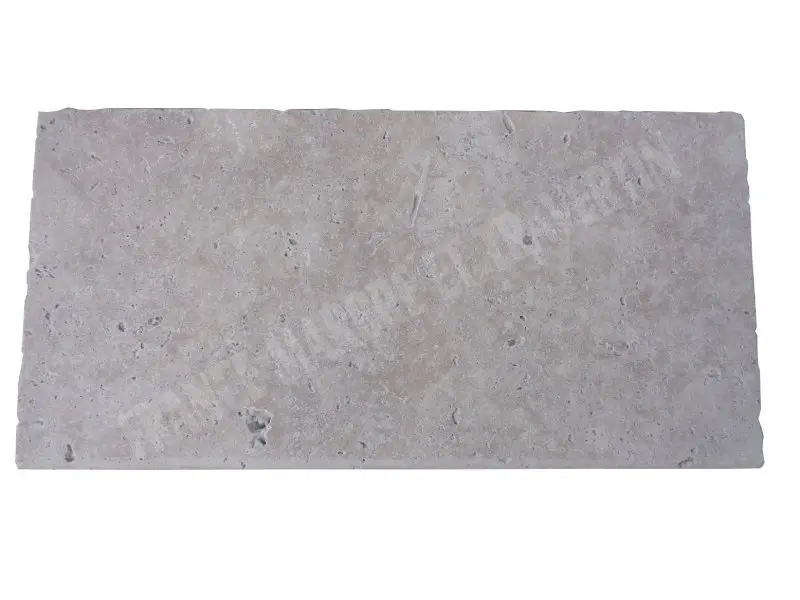 Travertin Walnut Margelle de Piscine Bord Ogee 30,5x61 cm