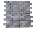 Travertin Multicolore Mosaïque 2,3x4,8 cm 