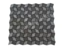 Travertin Beige - Noce Mosaïque Modèle Petit 3D 