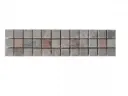 Travertin Silver - Milieu Rose Frise 30,5x7,5 cm 