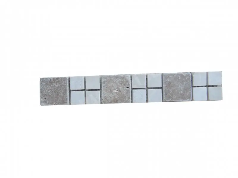Travertin Noce & Beige Frise 30,5x5 cm 