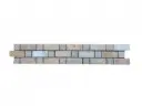 Travertin Jaune & Beige Bordeaux 1 Frise 30,5x5 cm 