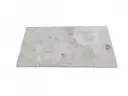 Travertin Argento Margelle de Piscine Bord Arrondi 33x61 cm