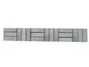 Travertin Silver & Beige Lyon Frise 30,5x5 cm 