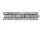Travertin Silver & Beige Bordeaux 2 Frise 30,5x8 cm 